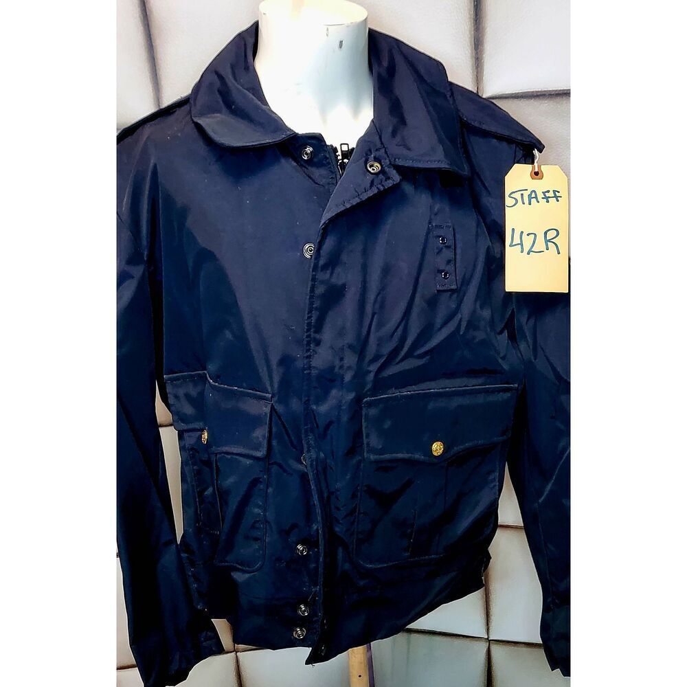 Blauer uniform coat